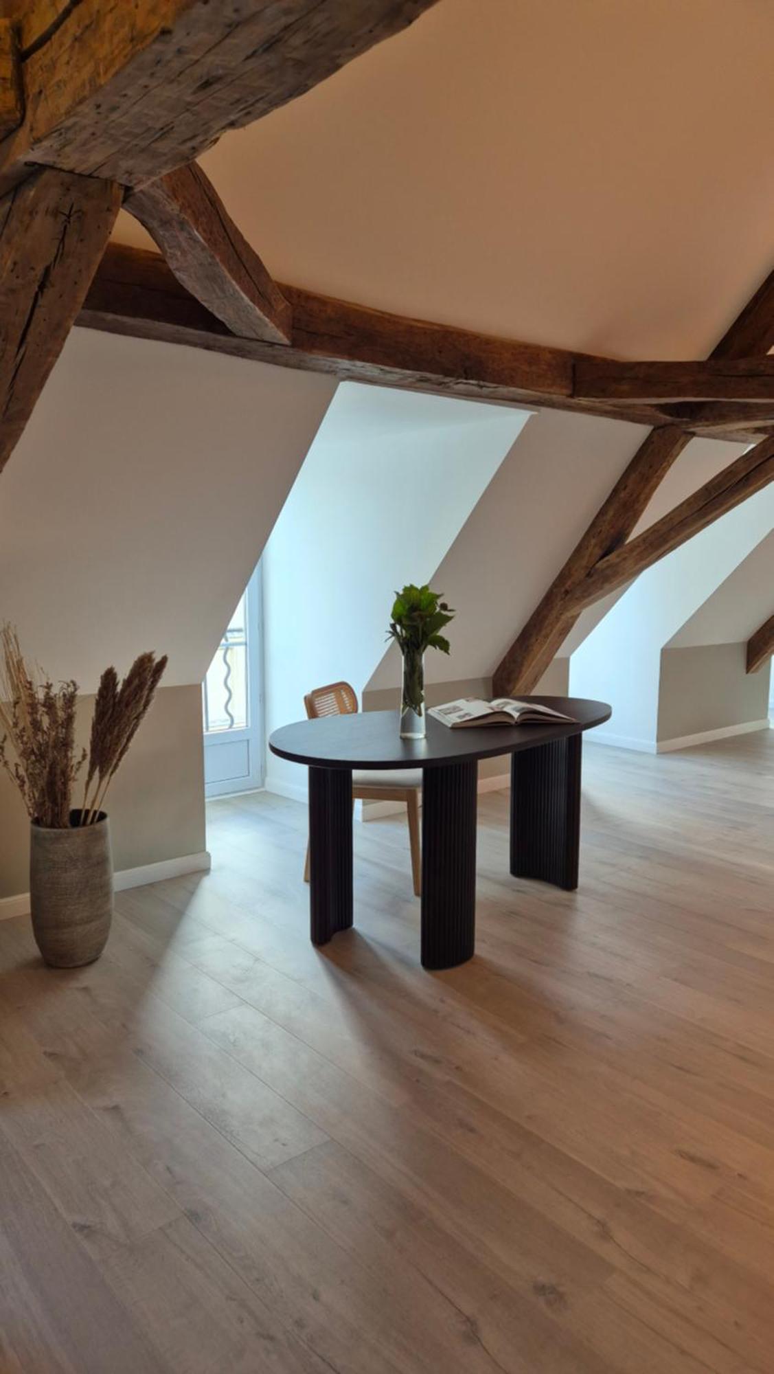 Apartamento L'Arbre Voyageur Autun Exterior foto